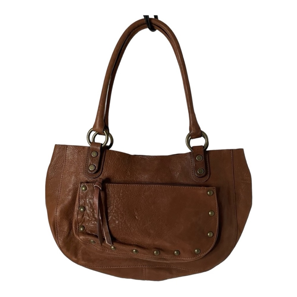 Tanner Vintage Leather Shoulder Bag Made in Italy